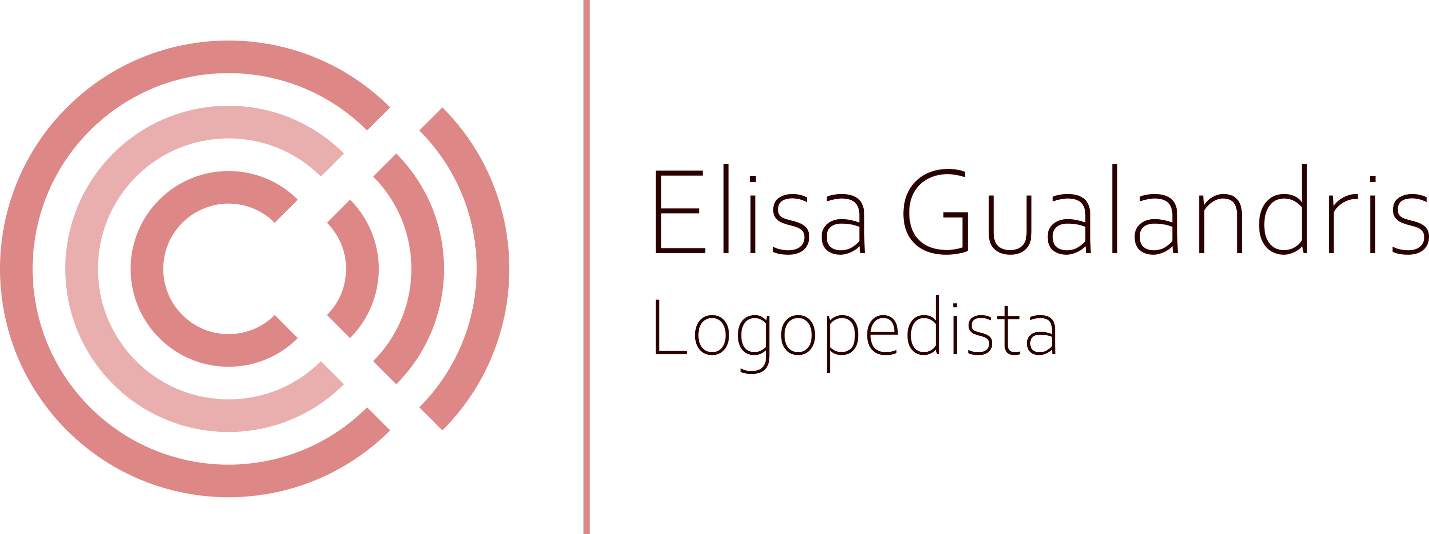 Elisa Gualandris Logopedista - Logo